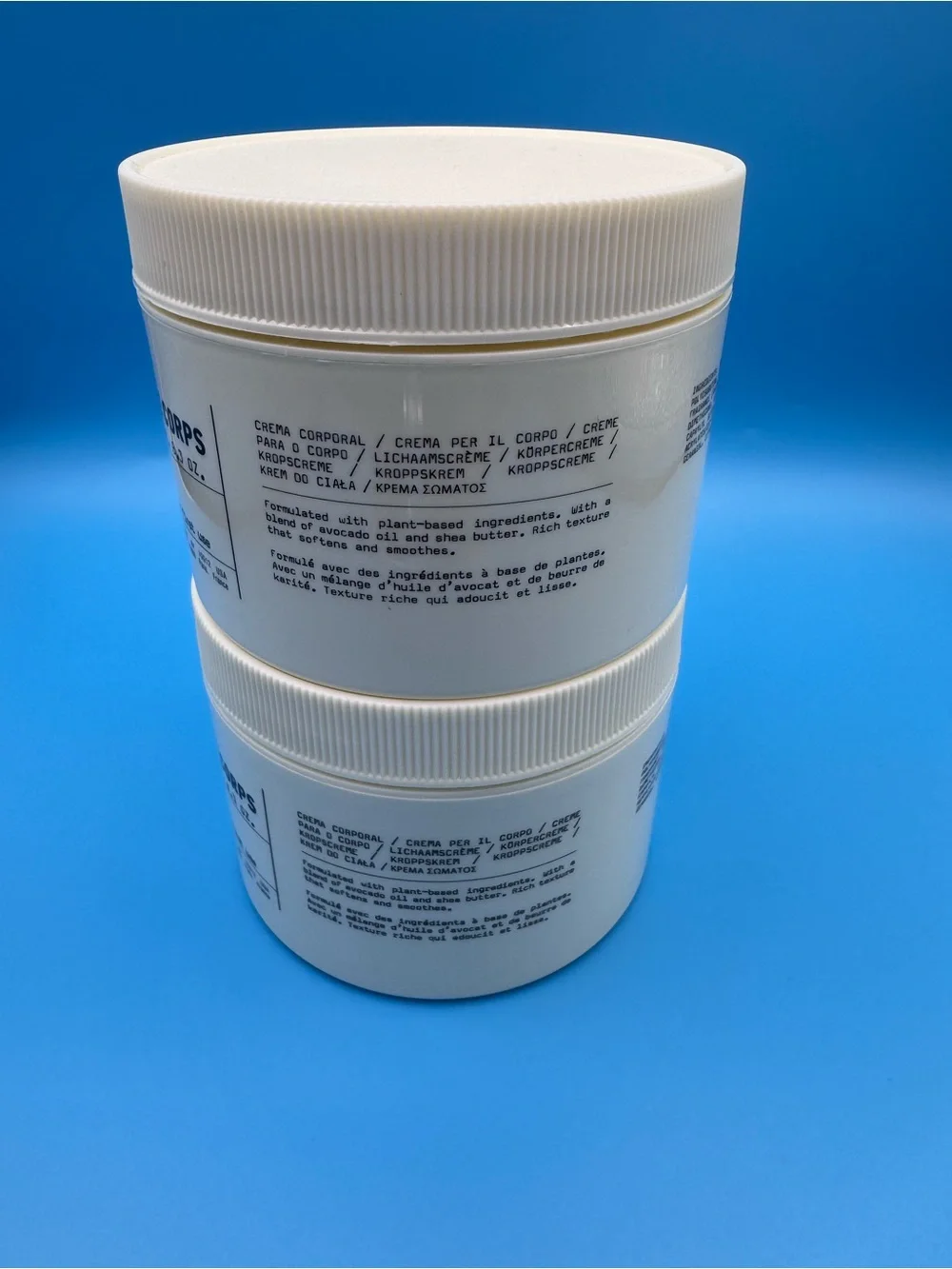 2 x Le Labo Body Cream Basil 250ml each